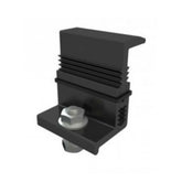 SunModo K10299-BK2 Clear End Clamp Kit, 30-46mm